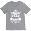Made In 1944 And Still Awesome V-Neck Tee