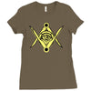all seeing eye Ladies Fitted T-Shirt