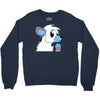 arctic fox adopt Crewneck Sweatshirt