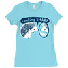 looking sharp Ladies Fitted T-Shirt