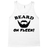 mens beard Tank Top