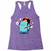 pluto is on vacations Racerback Tank