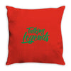 TALKING LEGENDS Throw Pillow