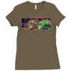 where else would you rather be than right here right now Ladies Fitted T-Shirt