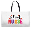 School Nurse Weekender Totes