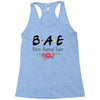 Bae Best Auntie Ever Friends Tv Show Parody Racerback Tank