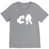 ca cartoon hands V-Neck Tee