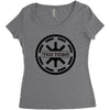 this town Women's Triblend Scoop T-shirt