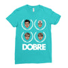 dobre twins dobre brother Ladies Fitted T-Shirt