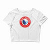 arm and buster Crop Top