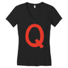 quail man Women's V-Neck T-Shirt