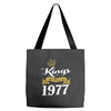kings are born in 1977 Tote Bags