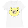 roadhog piggy icon Ladies Fitted T-Shirt