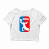 national breakdancing association breakdance Crop Top
