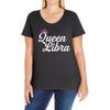 queen libra Ladies Curvy T-Shirt