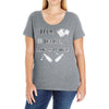 baseball Ladies Curvy T-Shirt
