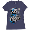 queers insane Ladies Fitted T-Shirt