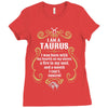 i am a taurus Ladies Fitted T-Shirt