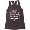 happy valentine's day Racerback Tank