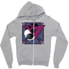 tony hawkeye Zipper Hoodie