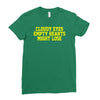 cloudy eyes, empty hearts, might lose Ladies Fitted T-Shirt