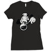mickey frappe un bang Ladies Fitted T-Shirt