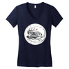 lakika dog Women's V-Neck T-Shirt