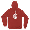 Flipping Someone Off Unisex Hoodie