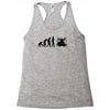 evolution of drummer Racerback Tank
