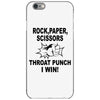 throat punch i win iPhone 6/6s Case