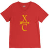 cross country running V-Neck Tee
