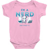 i'm a nerd Baby Bodysuit