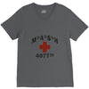 mash 4077th tv division vintage style V-Neck Tee
