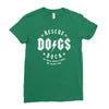 rescue dogs rock Ladies Fitted T-Shirt