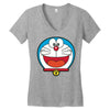 Doraemon Women's V-Neck T-Shirt