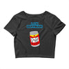 i am duff man homer cult funny retro Crop Top