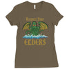 respect your elders Ladies Fitted T-Shirt