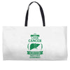 I am a Liver Cancer Survivor - What's Your Superpower? Weekender Totes