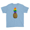 rainbow pineaplle Youth Tee