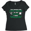I Love Someone with Liver Cancer to The Moon and Back to Infinity Women's Triblend Scoop T-shirt