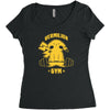 vermilion gym Women's Triblend Scoop T-shirt