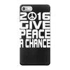 new years eve 2016 give peace a chance iPhone 7 Case
