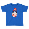 4th of July Peeking Baby Inside Egg Toddler T-shirt