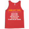 January Girl Hated By Many Tank Top