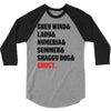 The Direwolves 3/4 Sleeve Shirt