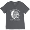 my indian name is runs with beer V-Neck Tee