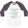 everything i like girls 3/4 Sleeve Shirt