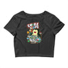 snore loops Crop Top