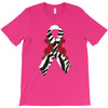 carcinoid cancer ribbon and rose T-Shirt