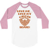 love me love my ginger beard 3/4 Sleeve Shirt